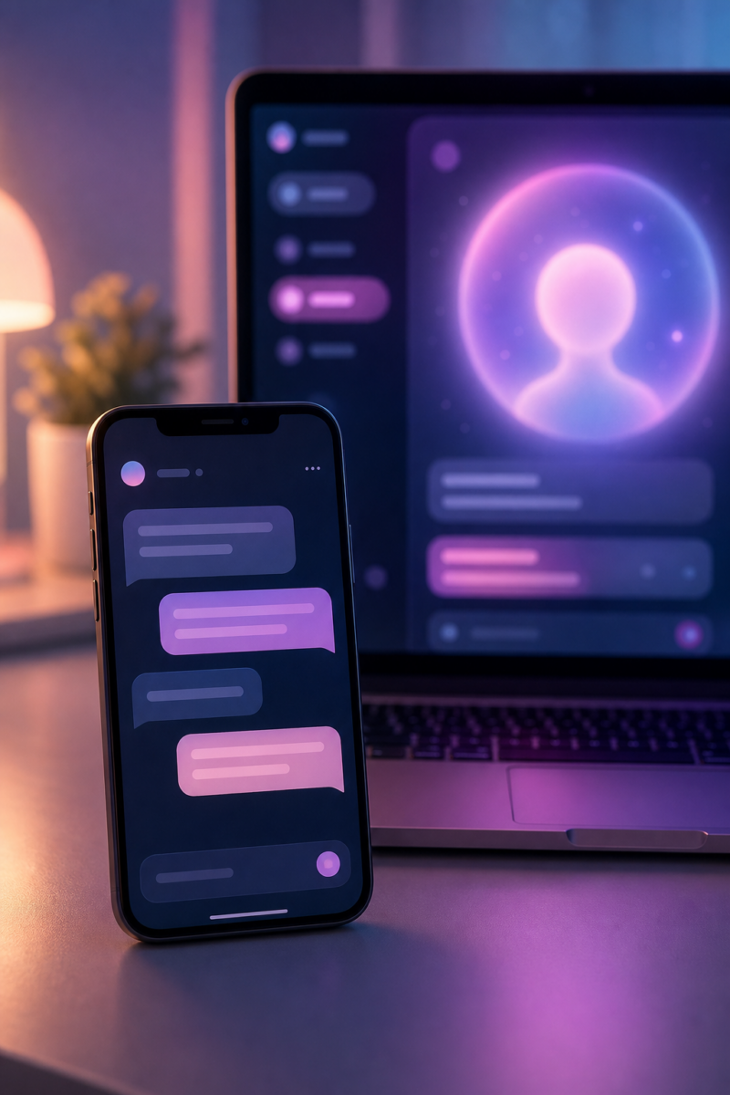 AI companion illustration for candy ai review 2026 complete buyer guide before you subscribe